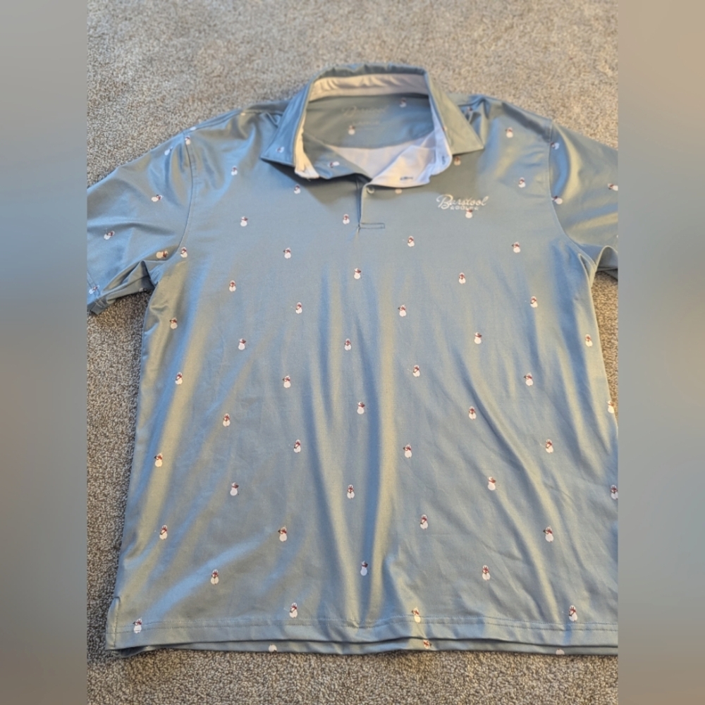 Barstool Golf Men's Golf Shirt, Size L